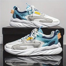 Men's Low-Top High-Top Sneakers - White/Black/Beige/Grey/Green - Lace-Up Breathable Fabric Upper & PVC Sole - PU Cushioned - Versatile Casual, thletic & Formal Shoes - Minimalist Durable Footwear for Casual ttire, Shoes For Men, Trainers, Mens White Trainers, Comfortable Shoes For Men, White Sneakers For Men, Trainers For Men, Mens White Shoes For Men, White Trainers Men, Casual Shoes For Men, Shows For Men, Breathable Shoes For Men, Mens Fashion Shoes, Stylish Shoes For Men,