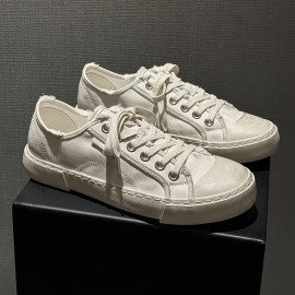 Trendy Canvas Sneakers for Students with a Versatile Korean Style