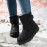 Women's High Quality Non-Slip Winter Snow Boots with Thickened Warm - Heavy-Duty Mid-Calf Outdoor Boots Suitable for Ice, Snow, Slush & Urban Commuting - Sole & Closure (Northeast Design)