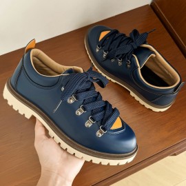 Men'S Casual Sports Shoes | Lace Up Low Top Lightweight Breathable Versatile Sneakers for, Upper and Sole, PVC Inner, Round Toe