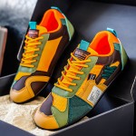 Men's Minimalist Mid-Top Sneakers - Breathable Board Shoes with Sole & Microfiber, Lace-Up Casual Sports Shoes Suitable for Spring/Autumn, Spring Summer New Model (Color Options)