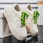 Men's Heavy-Sole Cushioned Sneakers - Thick-Soled Non-Slip Training Shoes with Breathable Mesh & Upper, -Absorbing Sole for Running, Gym, All-Season Low-Top Athletic Footwear