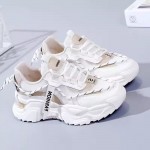 Sneakers, New Plus Size Road Running Shoes Autumn All-match Casual Junior High School Students Sneaker Women's Light Running Shoes